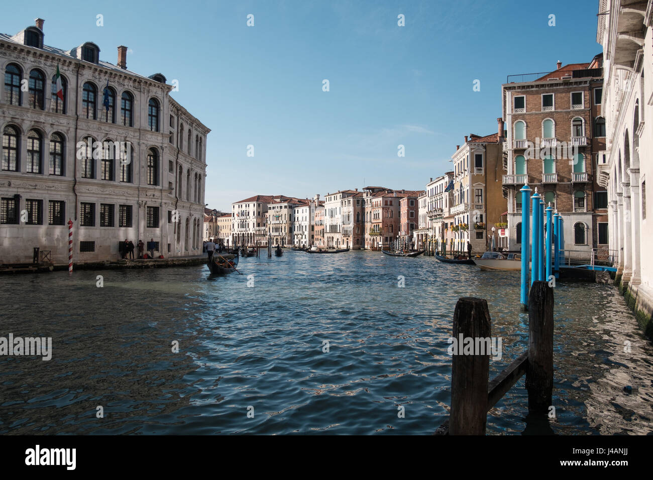 Canal grande in Venedig Stockfoto