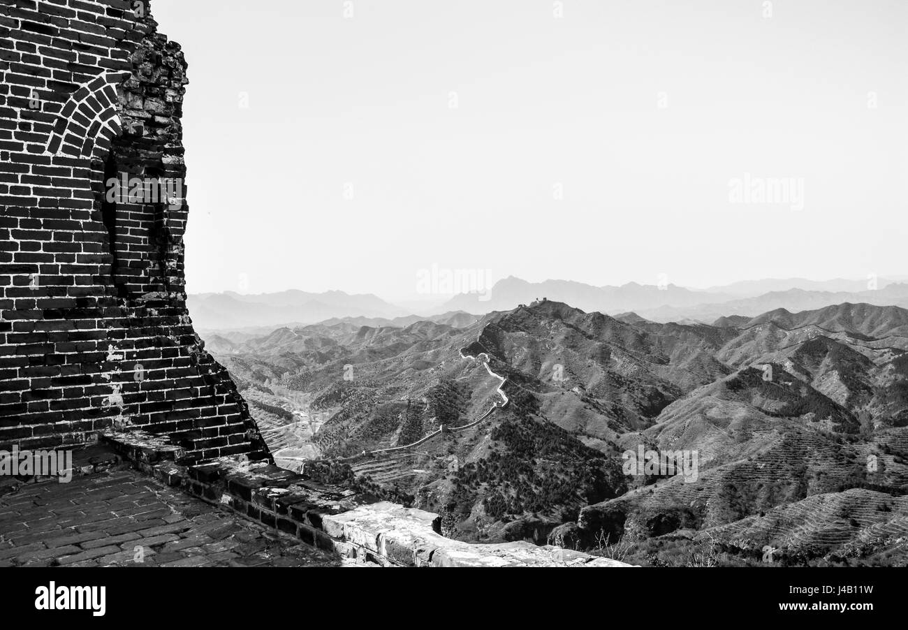 SImatai Great Wall Of China Stockfoto