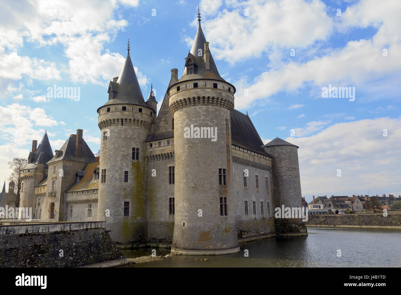 Château de Sully, Sully-Sur-Loire, Frankreich Stockfoto