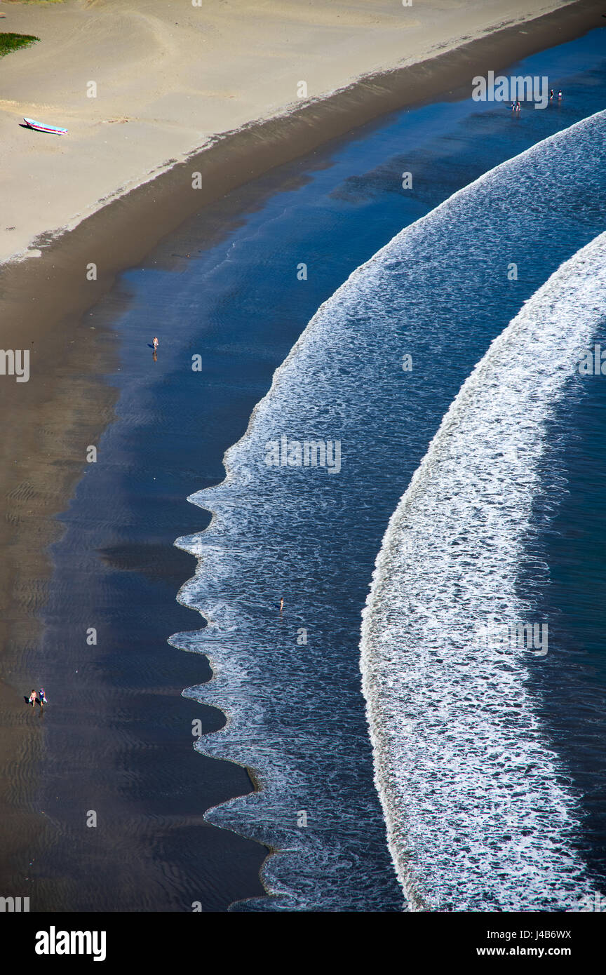 Ein Blick auf die Strände von San Juan del Sur, Nicaragua Stockfoto