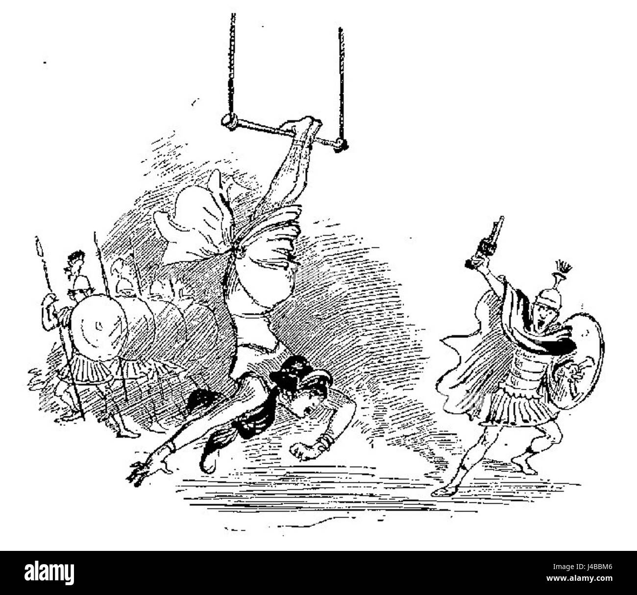 Robida Vingtieme Siecle p99 1 Stockfoto