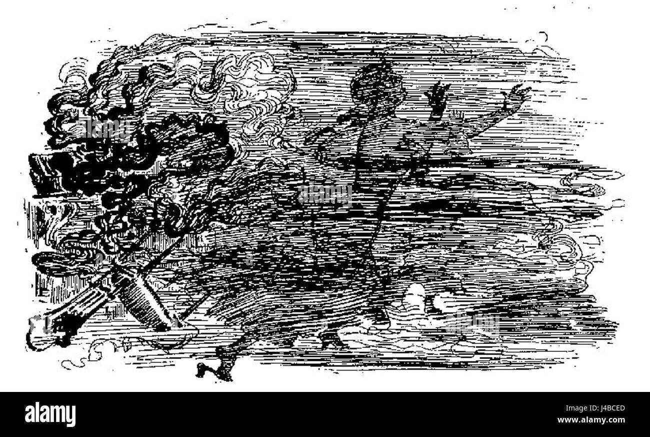 Robida Vingtieme Siecle p53 1 Stockfoto