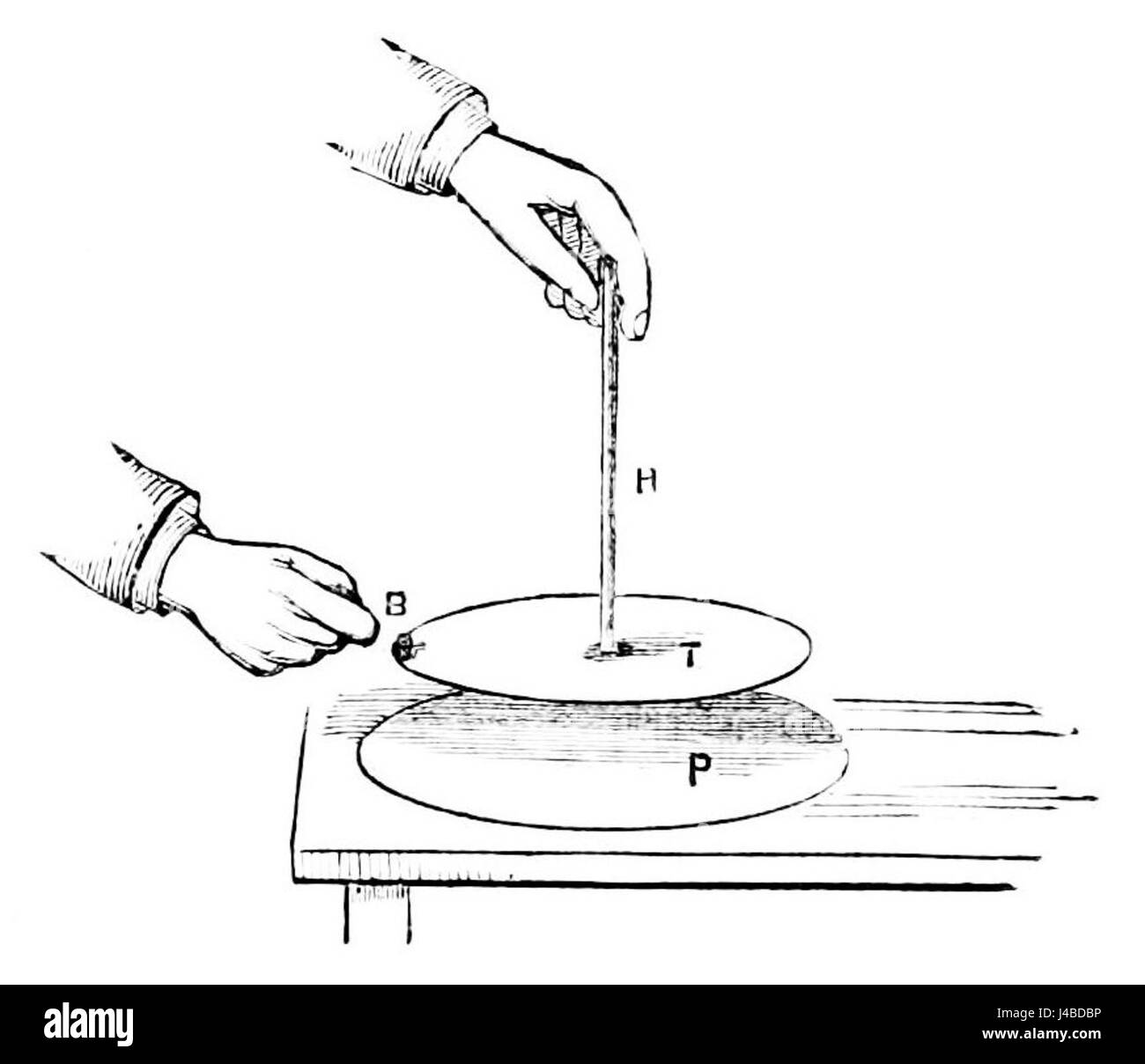 Eine wissenschaftliche Studie über das elektrische Verhalten organischer Stoffe, die wahrscheinlich die elektrischen Eigenschaften organischer Stoffe und ihr Verhalten unter verschiedenen Bedingungen erforscht. Stockfoto
