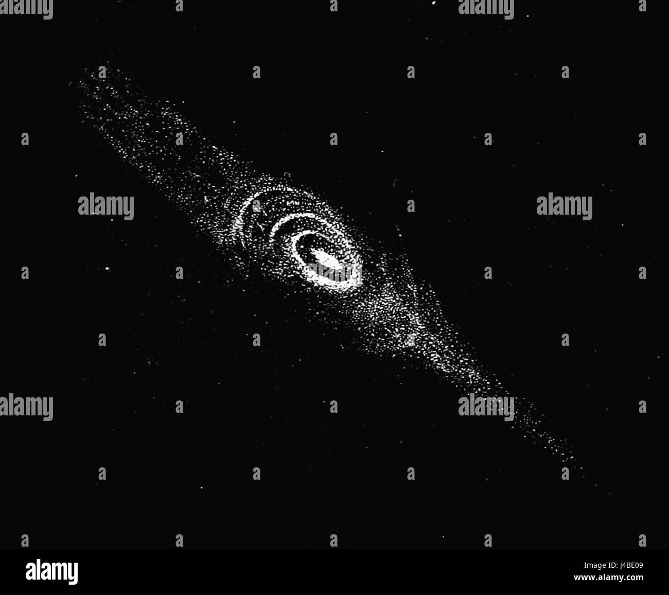 PSM V03 D144 Nebel mit mehreren Ringen Stockfoto