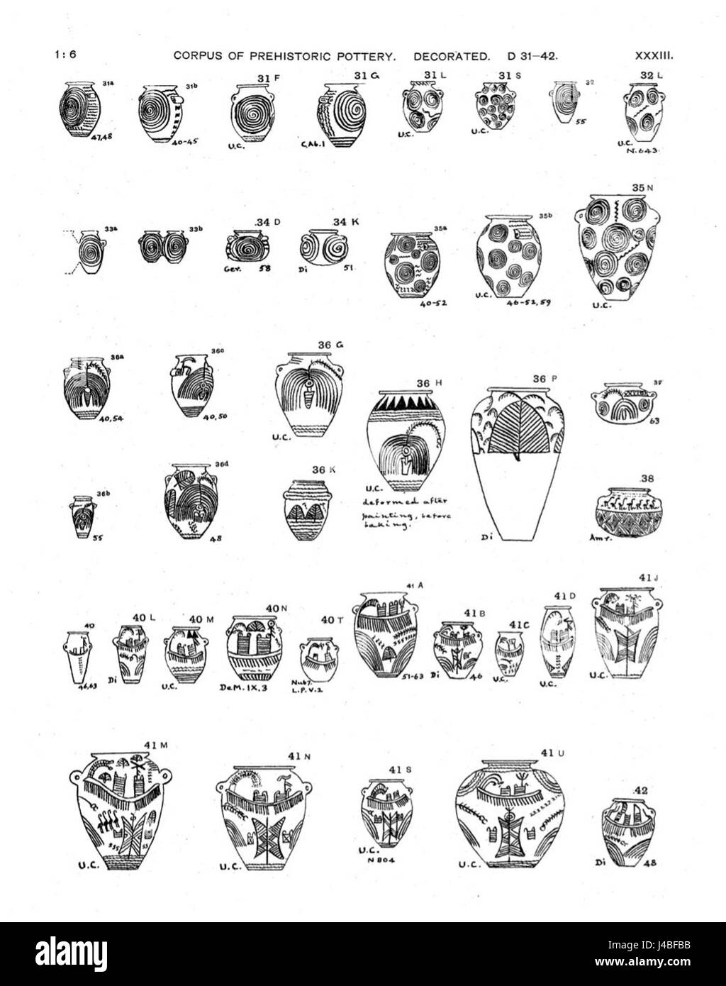 Petrie dekoriert 03 Stockfoto