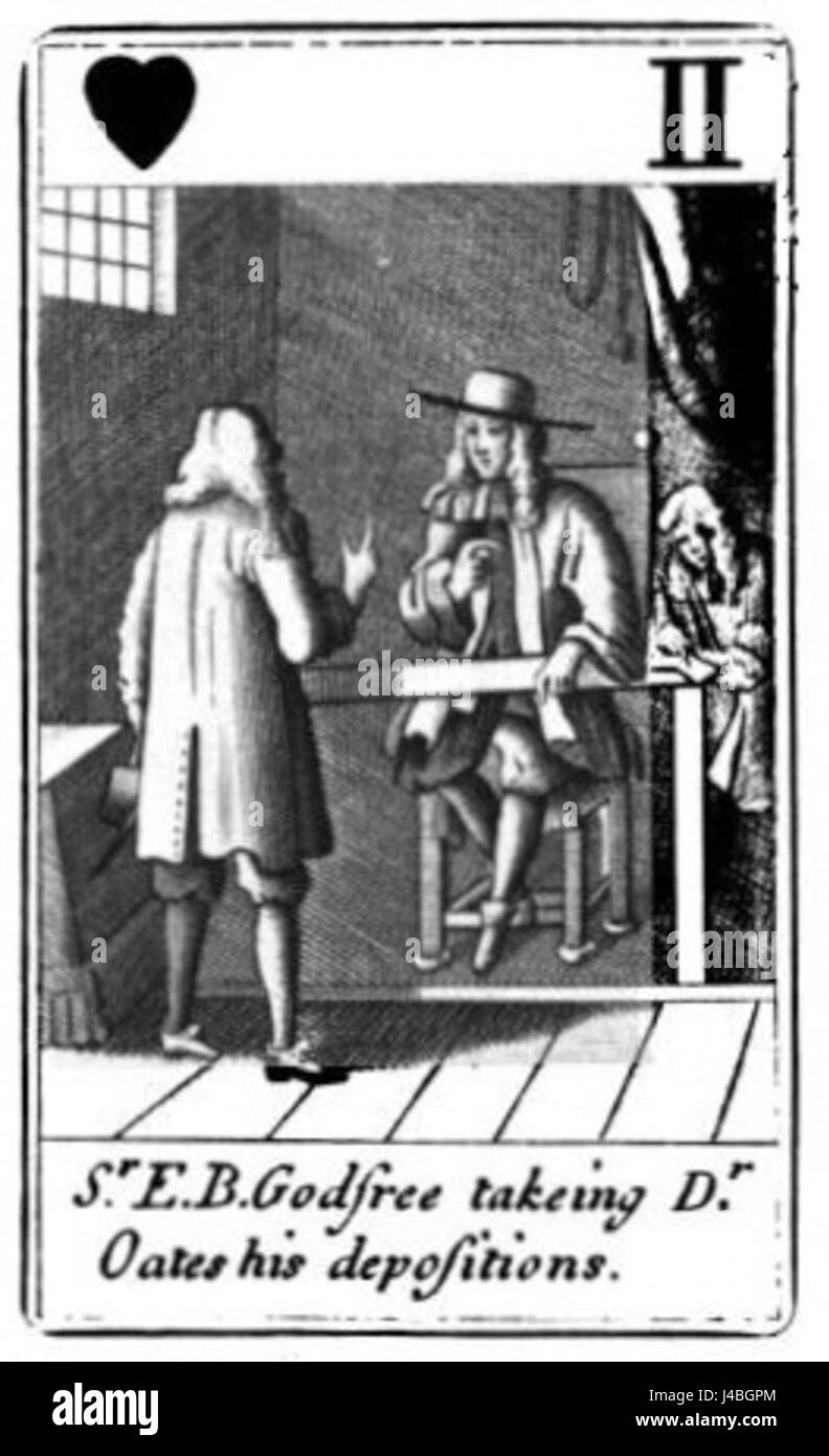 POPISH Plot Playcard3 Stockfoto