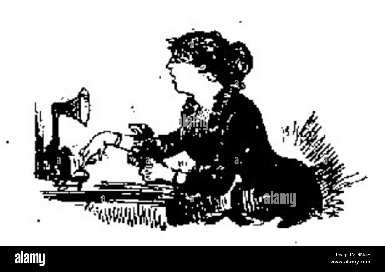 Robida Vingtieme Siecle p81 1 Stockfoto