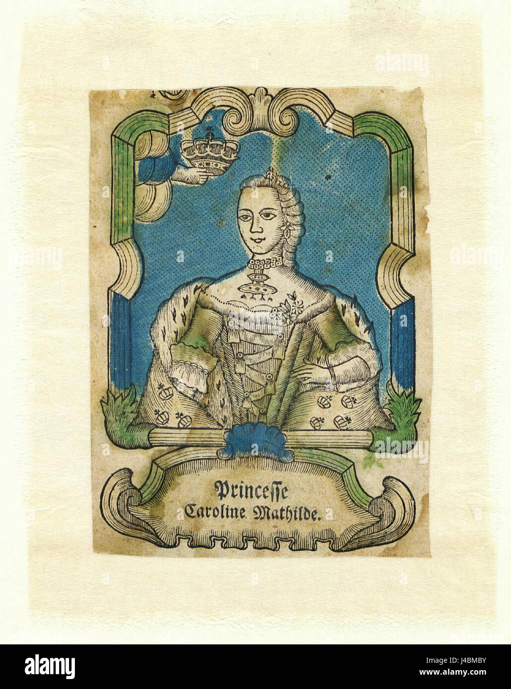 Princesse Caroline Mathilde object117 Stockfoto