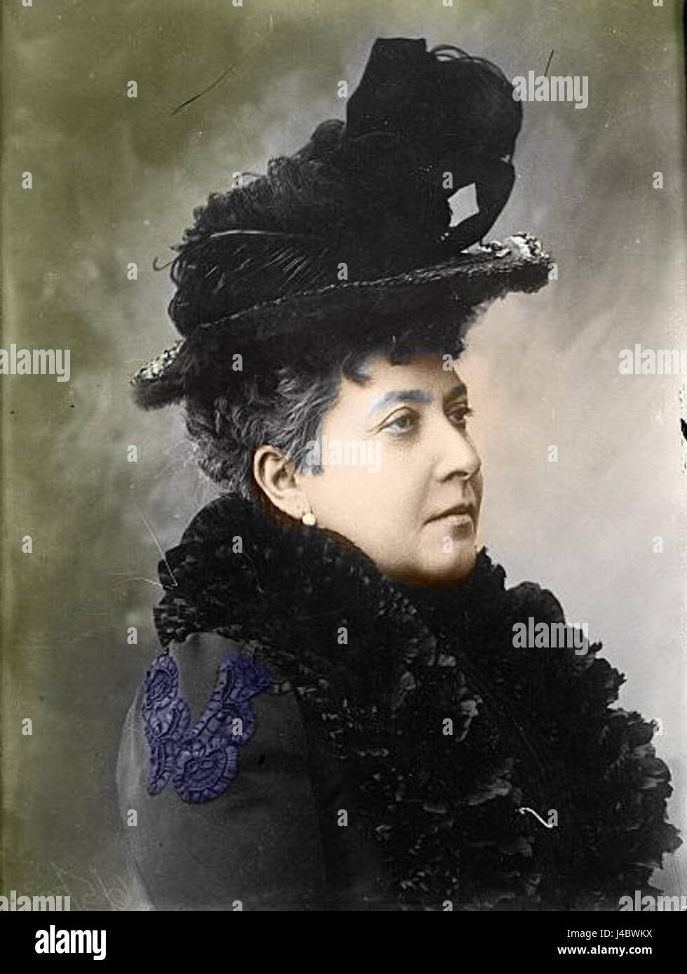 Prinzessin Helena 1910 Farbe Stockfoto