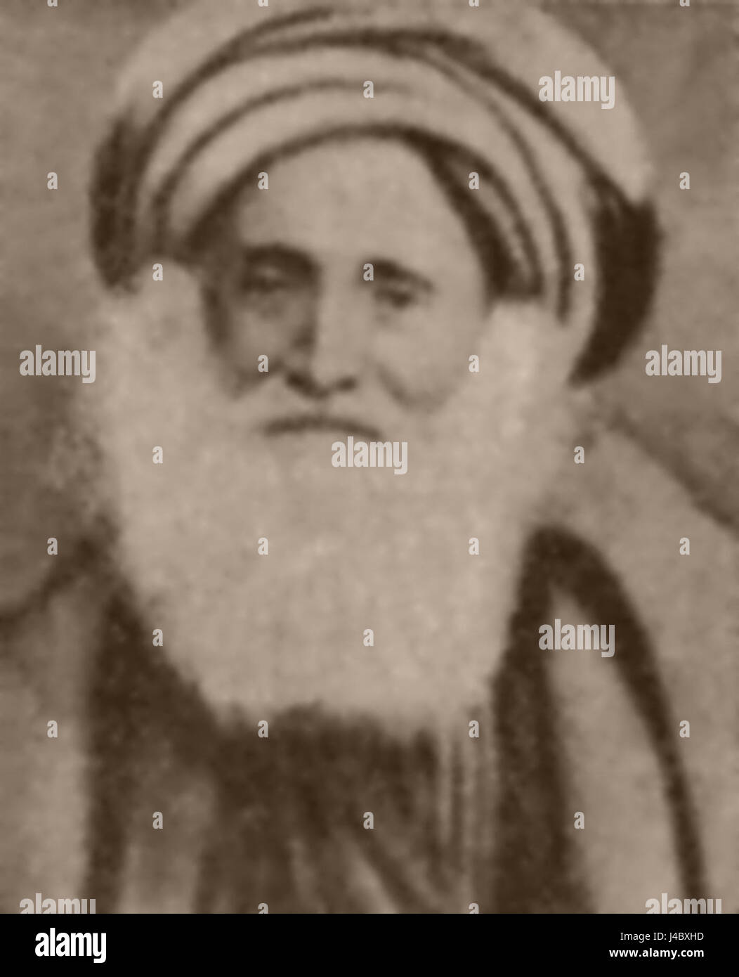 Rabi Yehuda Halevi, ein prominenter jüdischer Philosoph und Dichter, stammte ursprünglich aus Ragusa (dem heutigen Dubrovnik, Kroatien). Seine philosophischen Werke hatten einen nachhaltigen Einfluss auf das jüdische Denken und die Entwicklung der mittelalterlichen Philosophie. Stockfoto