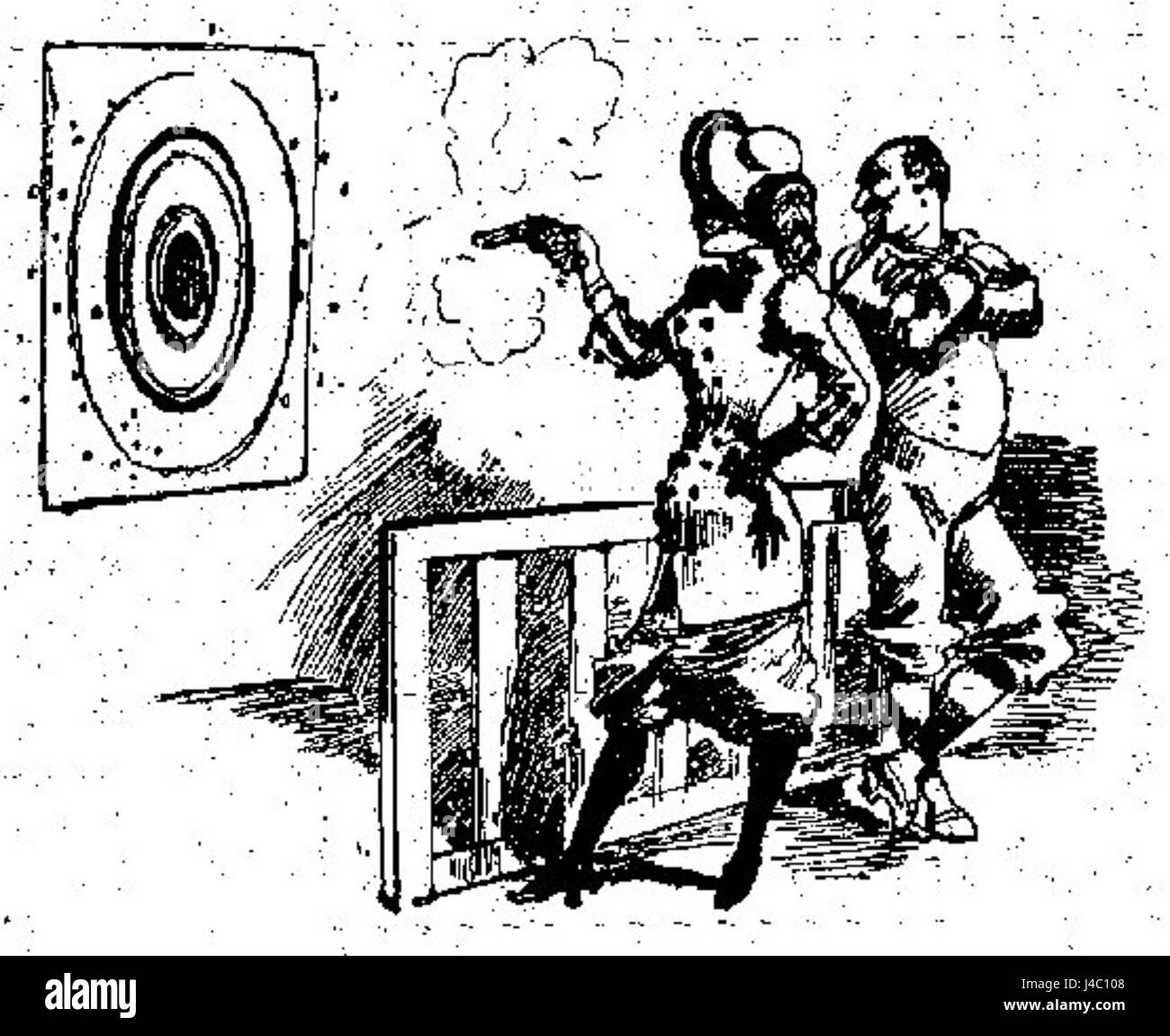 Robida Vingtieme Siecle p518 1 Stockfoto