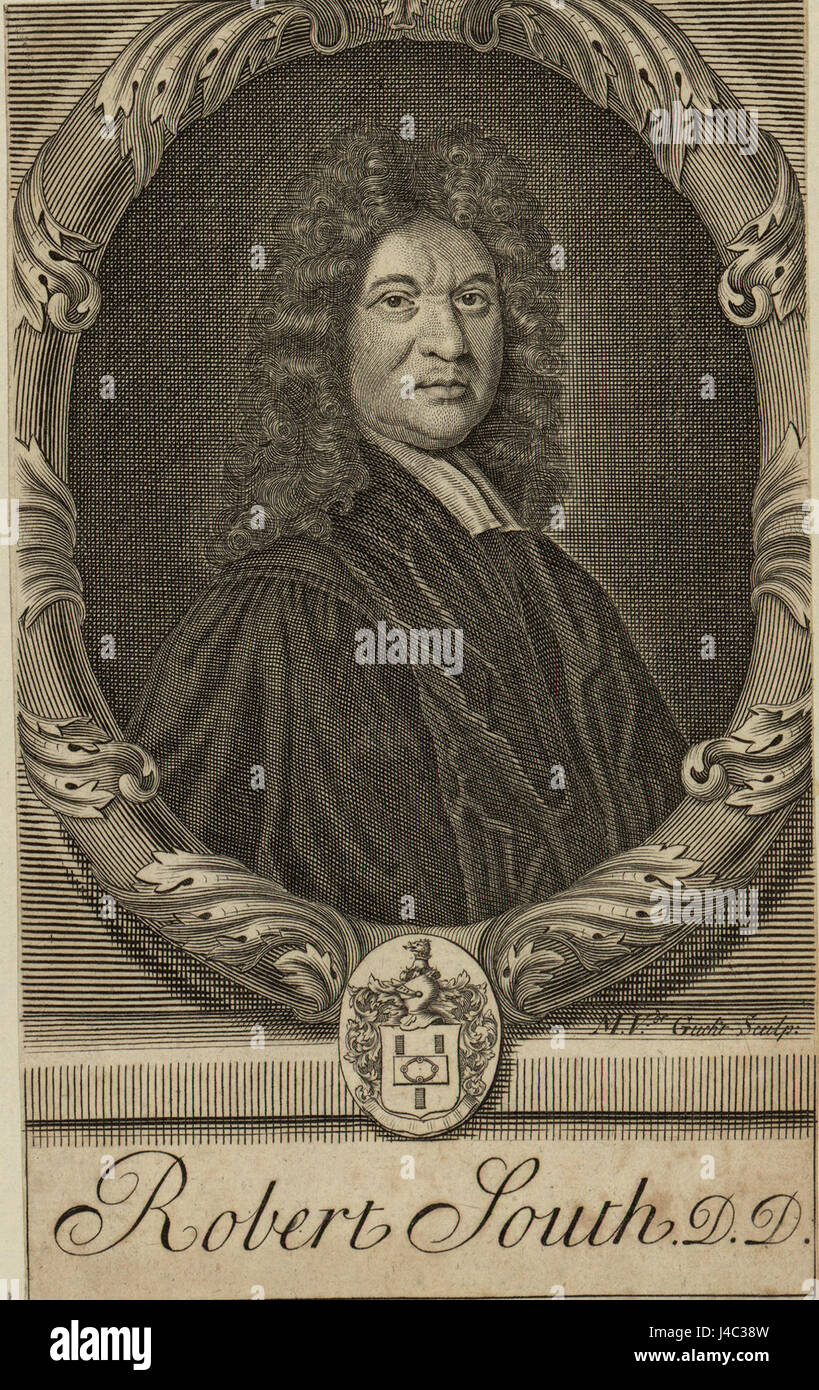 Porträt von Robert Süden D.D. Stockfoto