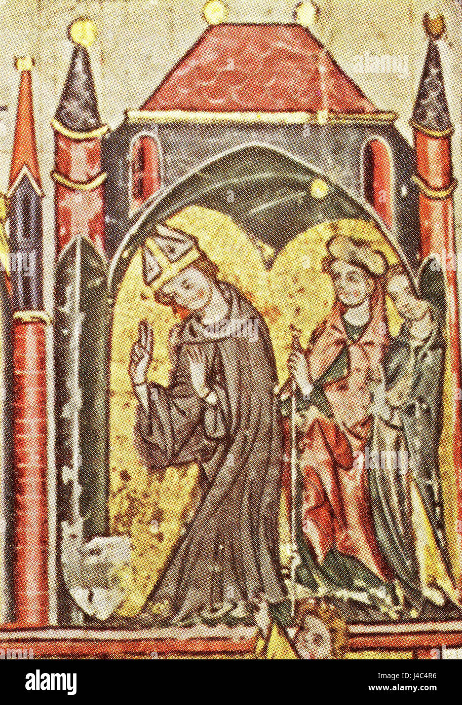 Philipp von Rathsamhausen als Prediger aus Dem Gundekarianum Stockfoto