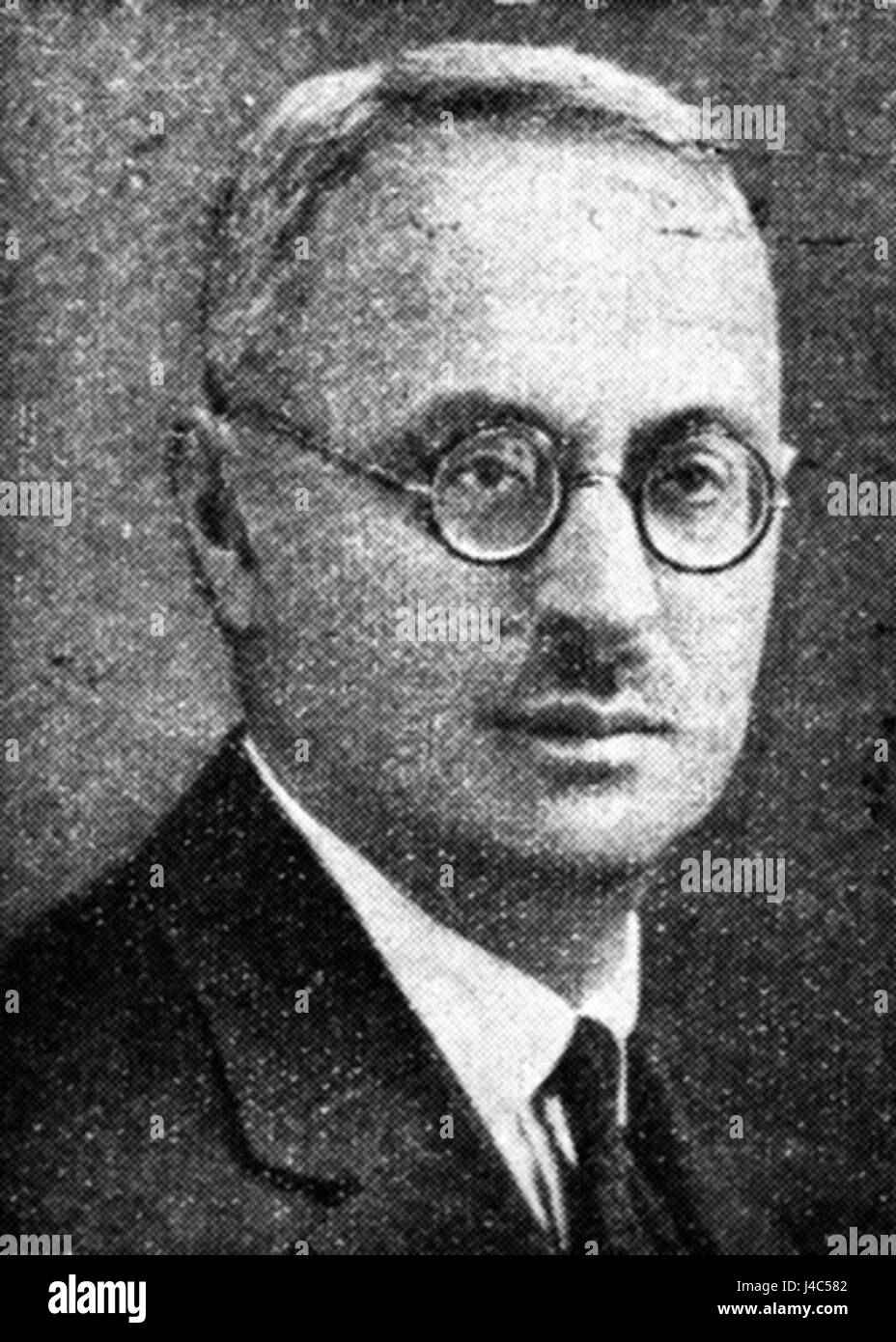 Rafal Gutman ist eine Figur, die wahrscheinlich für ein Porträt oder künstlerisches Werk bekannt ist. Seine Darstellung kann einen spezifischen historischen oder kulturellen Kontext darstellen, der durch Porträtkunst erfasst wird. Stockfoto