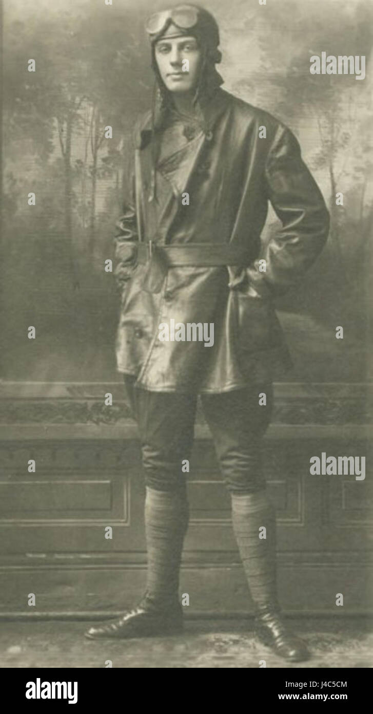 Ralph Cooper Hutchison WWI Cadet Stockfoto