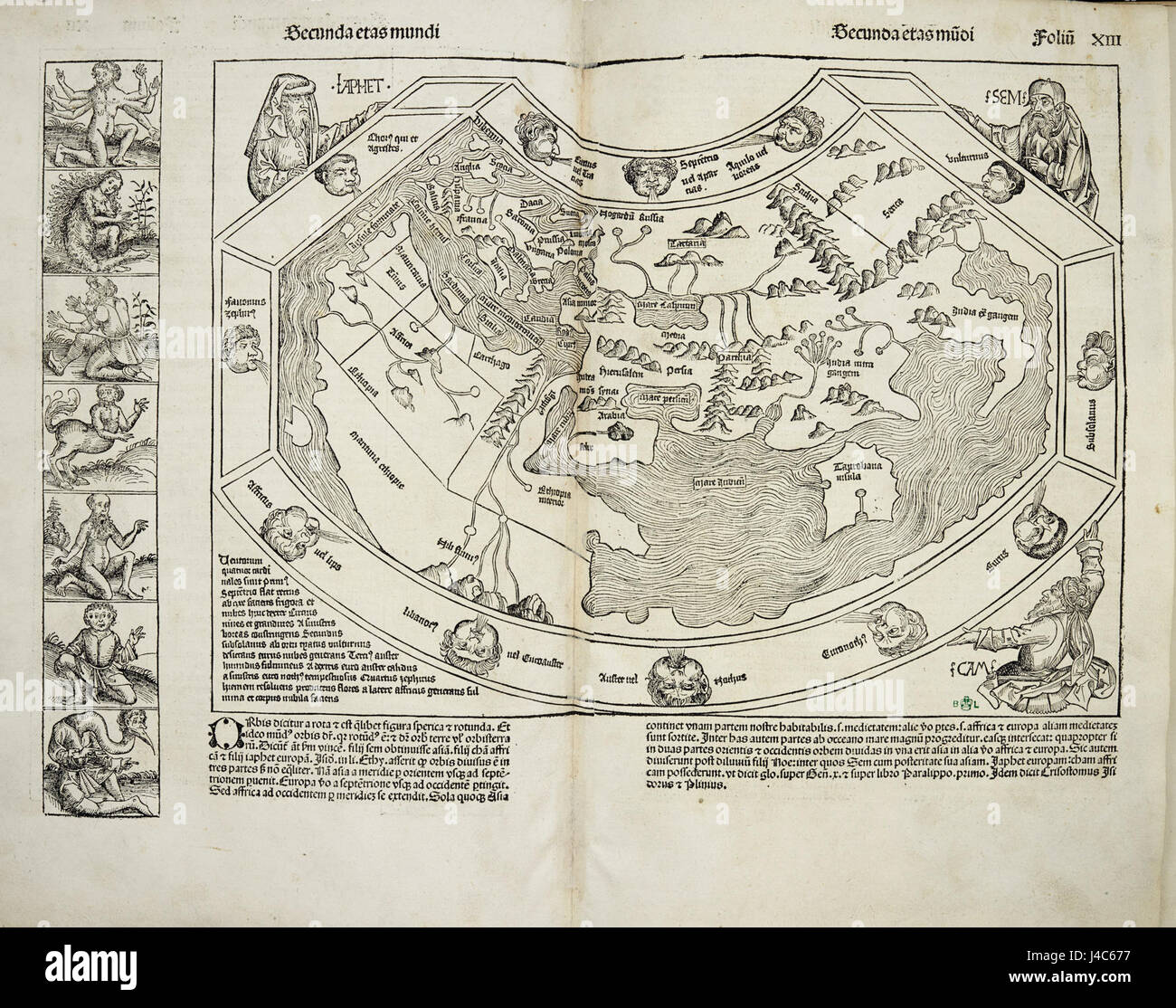 Registrum Huius Operis Libri Cronicarum, etc. (IC 7452) Stockfoto