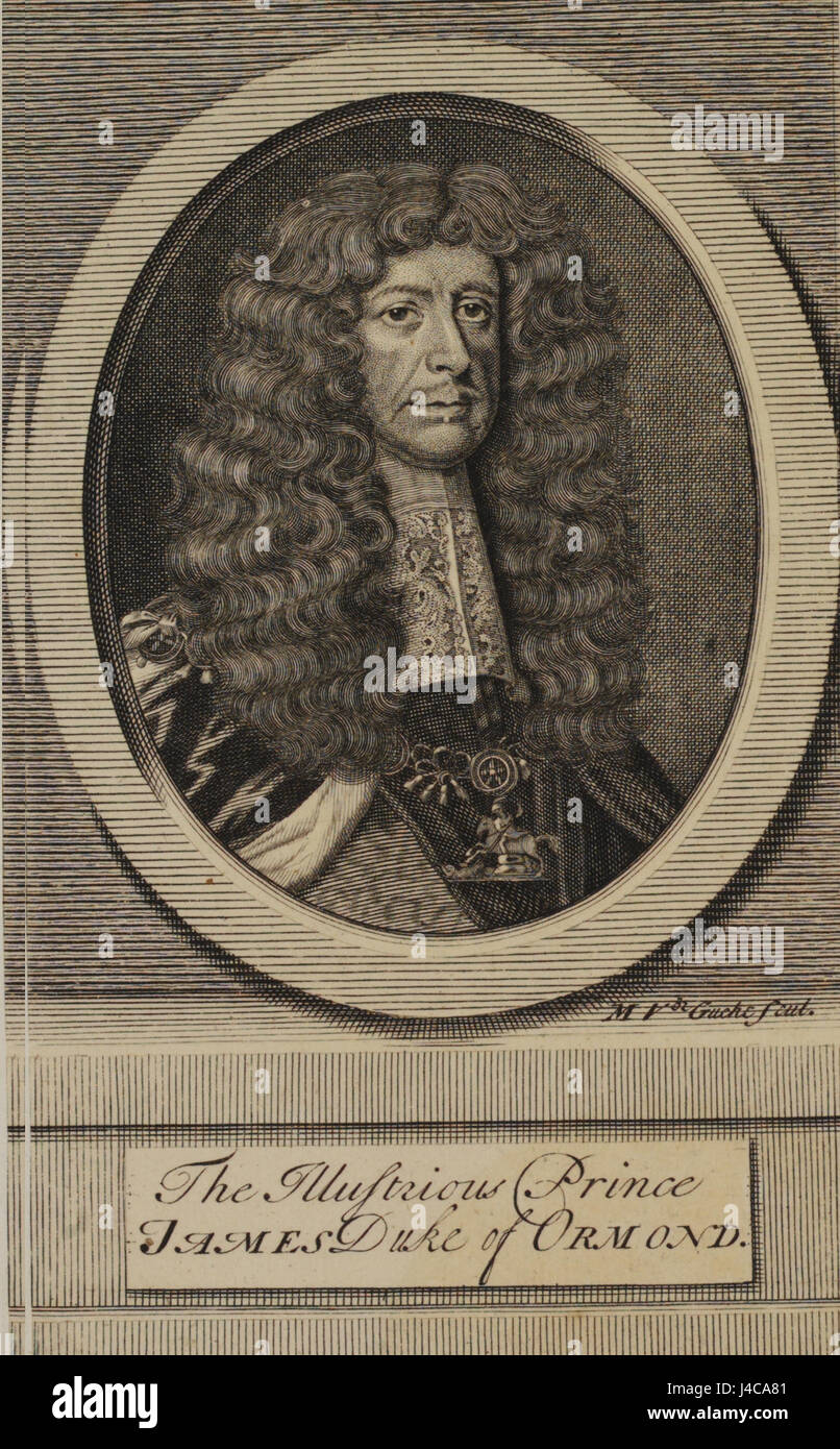 Prinz James Herzog von Ormond Stockfoto