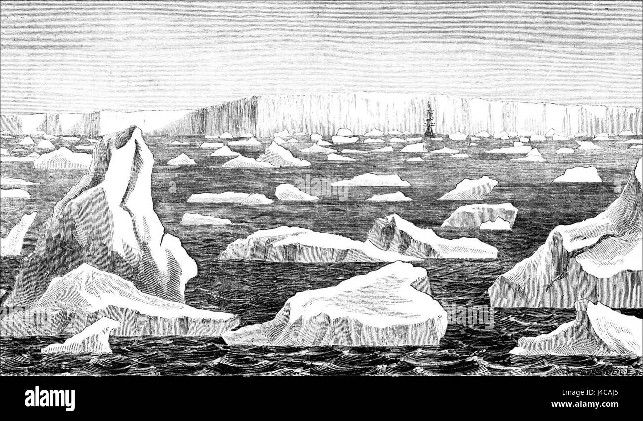 PSM V04 D670 westantarktische Eisschild Stockfoto