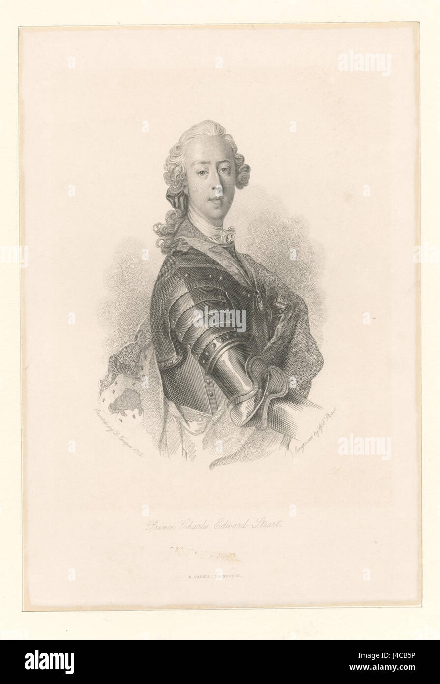Prinz Charles Edward Stuart (NYPL b12349154 423891) Stockfoto