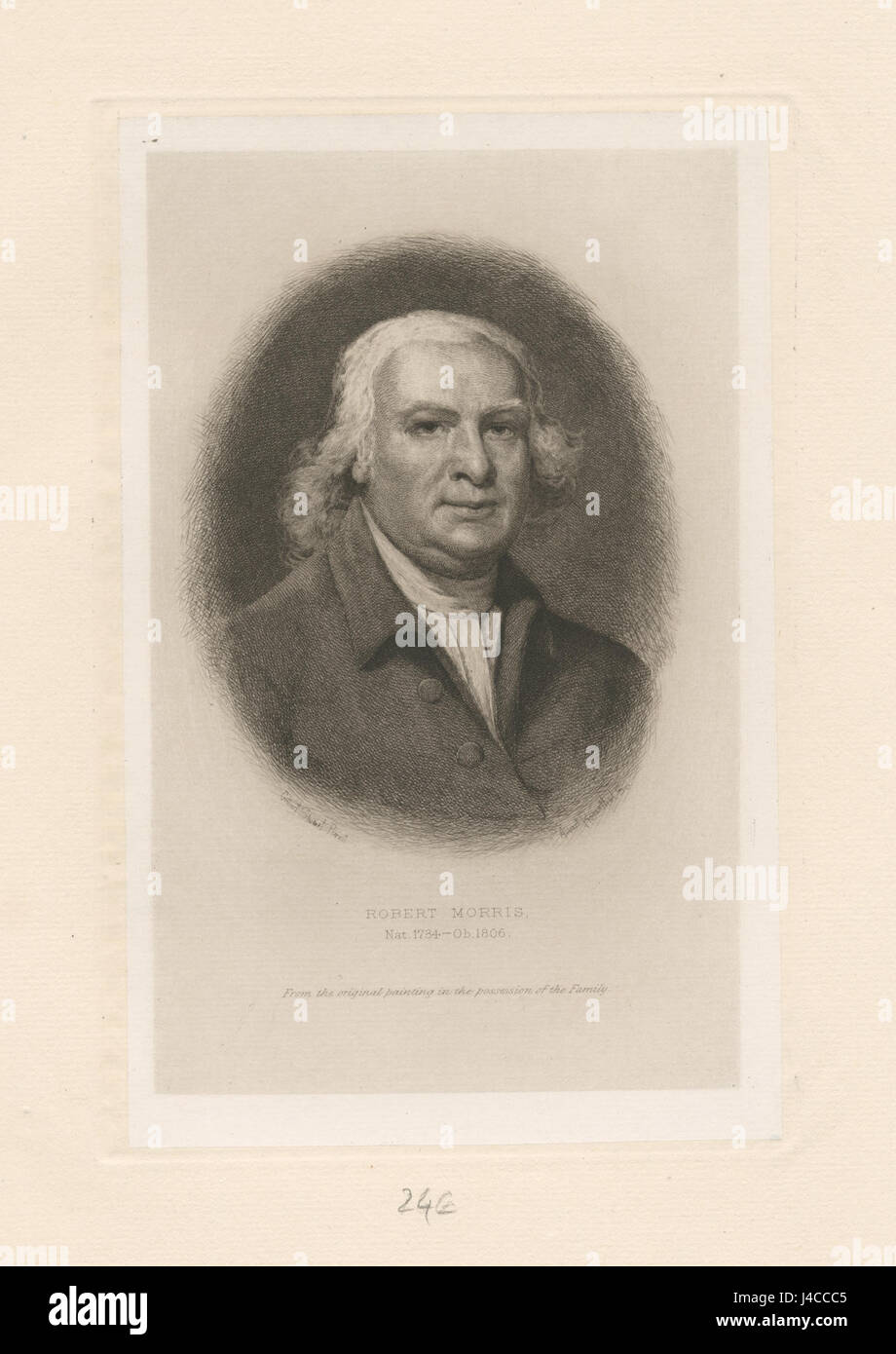 Robert Morris (NYPL b13049824 424694) Stockfoto