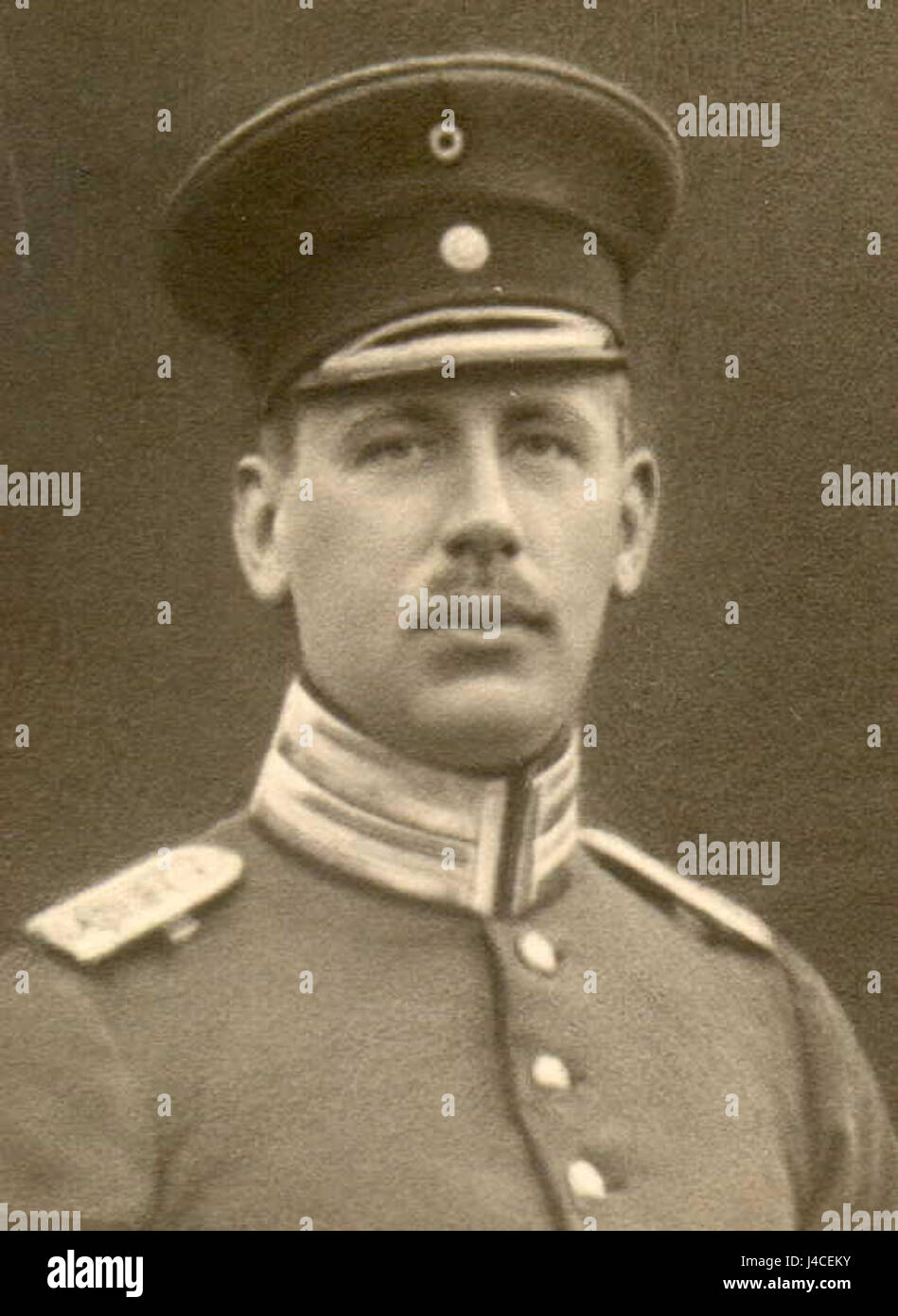 Rode, Kurt von Gefallen in Belgien 21. August 1914 Foto Stockfoto