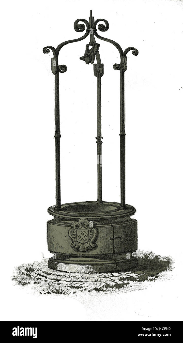 Rue Puits Chaillouet Troyes 02752 Stockfoto