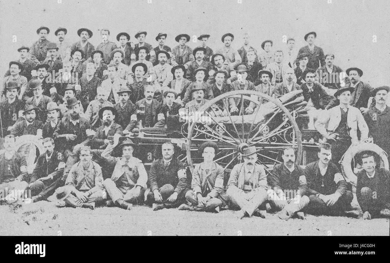 Pisa PubblicaAssistenza 1889 Stockfoto