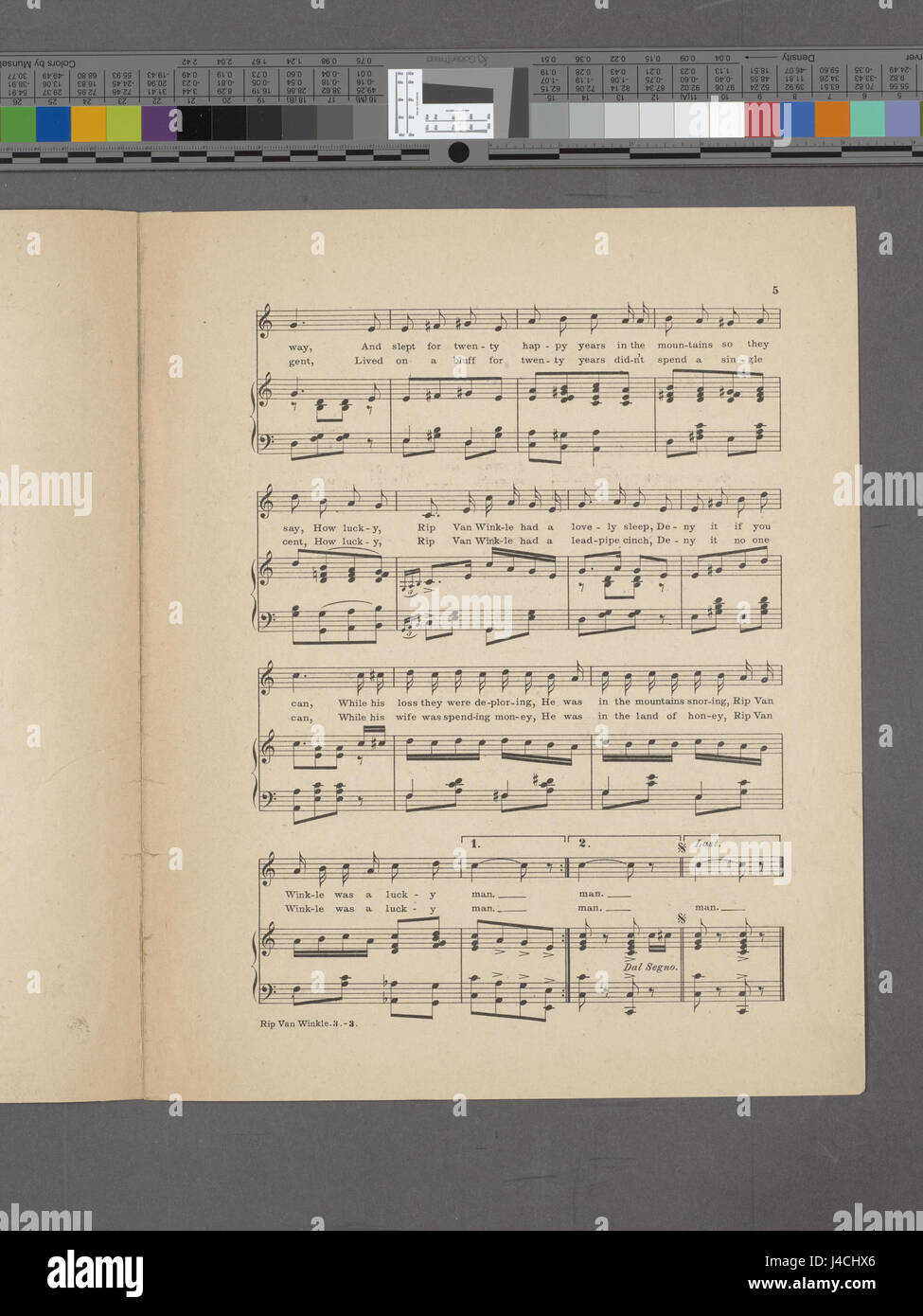 „Rip Van Winkle Was a Lucky man“ ist ein Buch, das auf die Figur Rip Van Winkle verweist, die nach 20 Jahren Einschlafen eine fantastische Zeitreise erlebt und Themen der Veränderung und persönlichen Transformation festlegt. Stockfoto