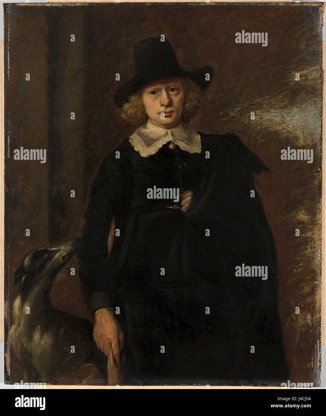 Portret van Een Mann Rijksmuseum SK A 3493 Stockfoto