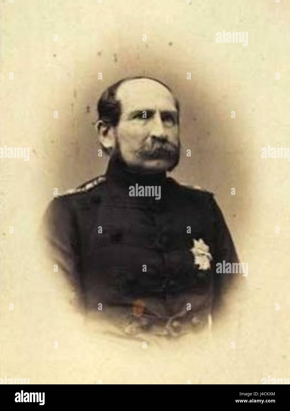 Peter Frederik Steinmann 1812 1894 von Eduard Hansen Stockfoto