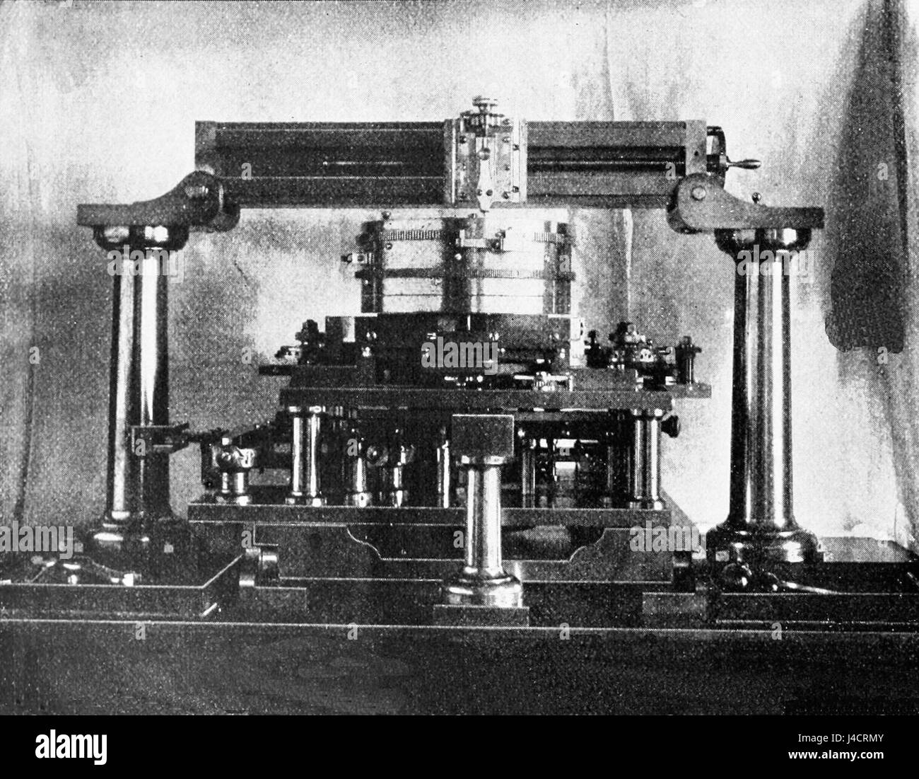 PSM V46 D628 geometrische Drehbank Stockfoto