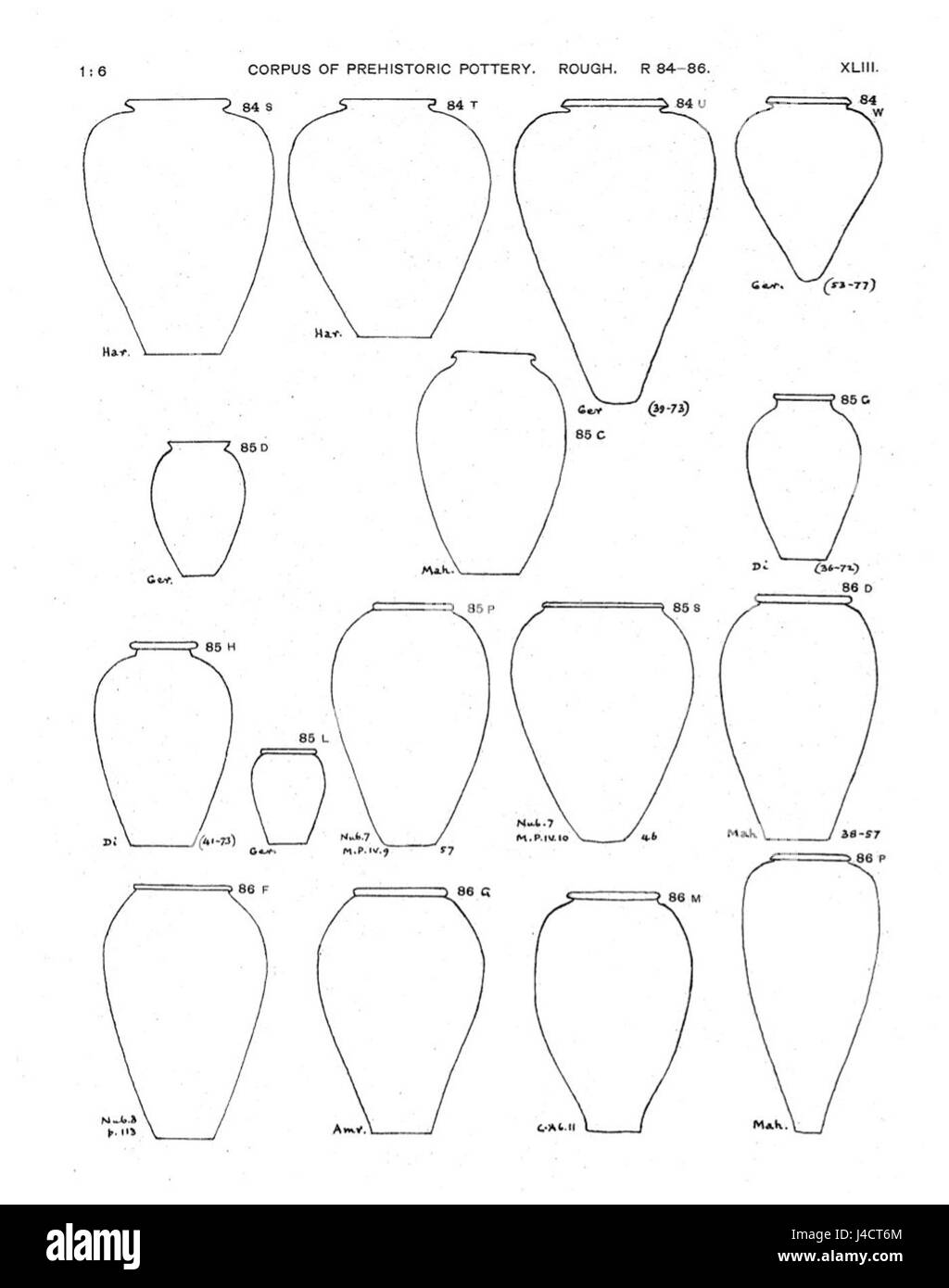 Petrie rau 06 Stockfoto