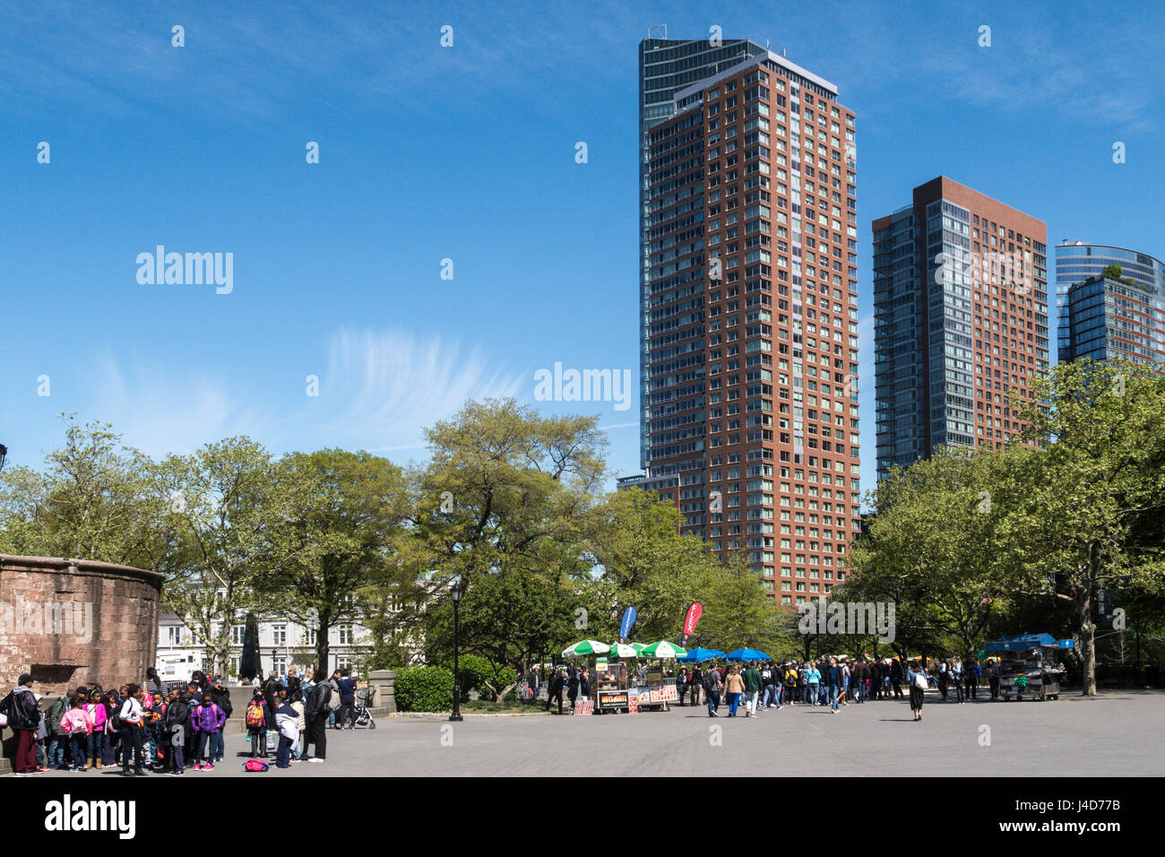 Battery Park, New York City, USA Stockfoto