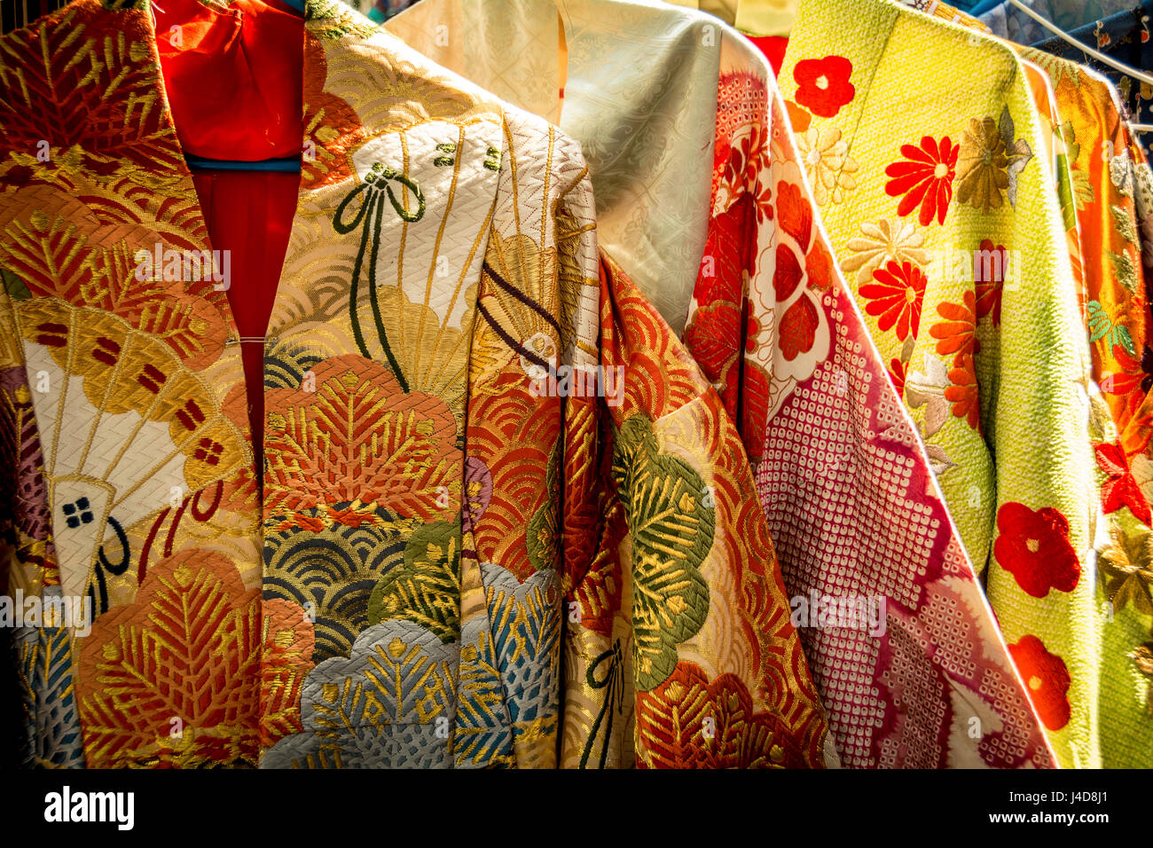 Traditionelle japanische Kleidung Stockfoto