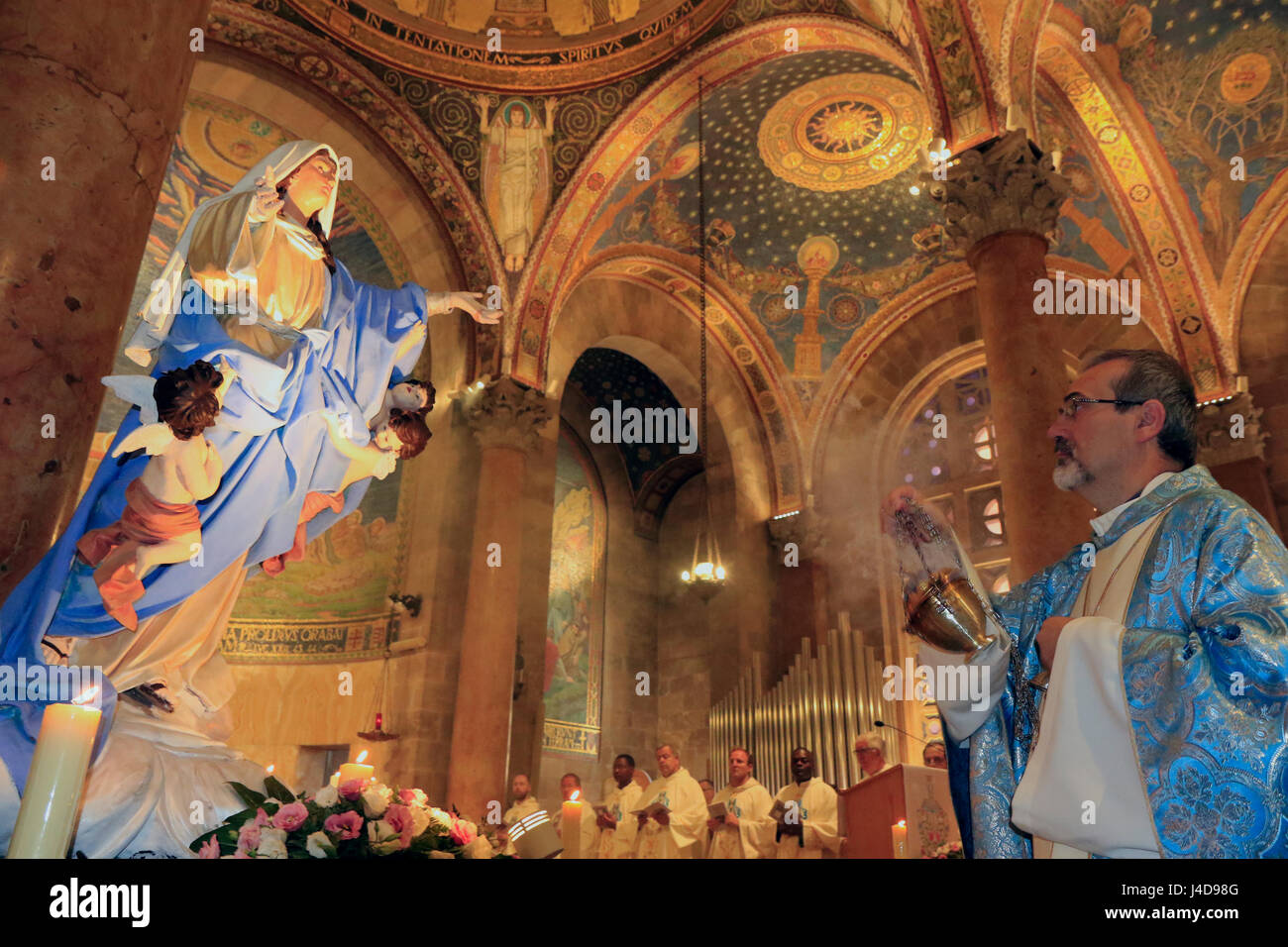 Israel, Jerusalem, Mariä Himmelfahrt in der Basilika der Agonie oder