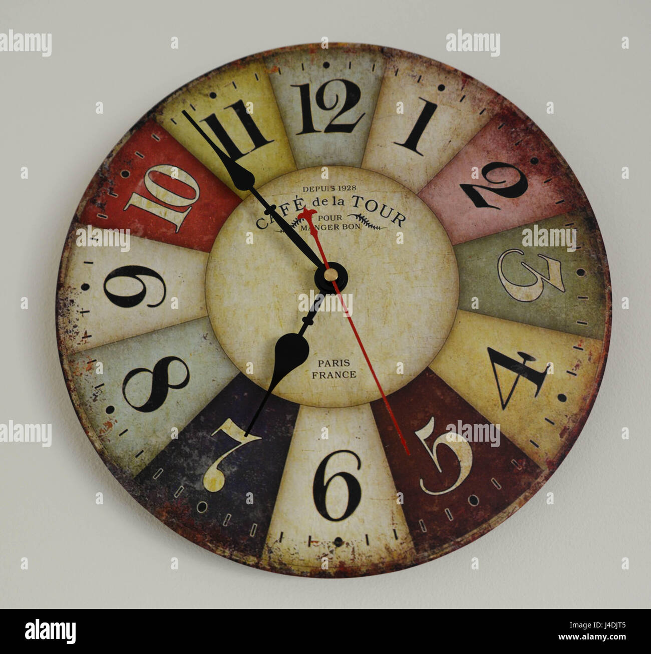 Im Laufe der Zeit Stockfoto