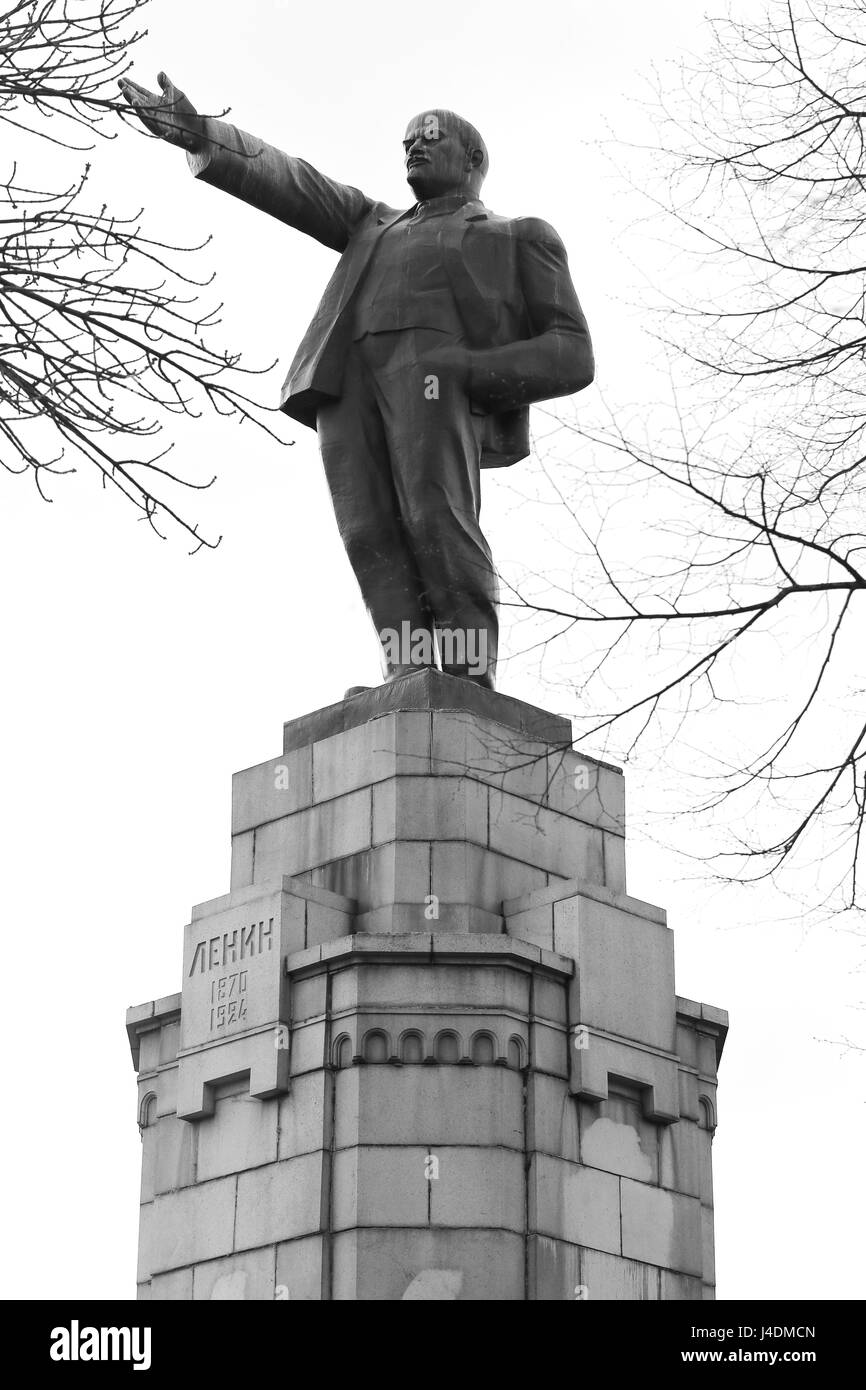 Die Vladimir Lenin-Denkmal Stockfoto