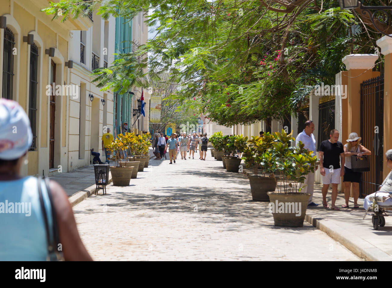 Blick auf die Altstadt Havanna, Kuba Stockfoto