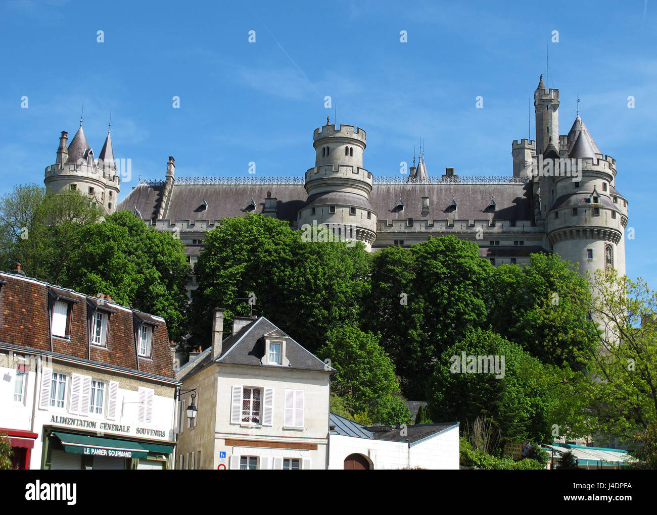 Chateau de Pierrefonds, ViolletleDuc Architekt, Pierrefonds, Oise