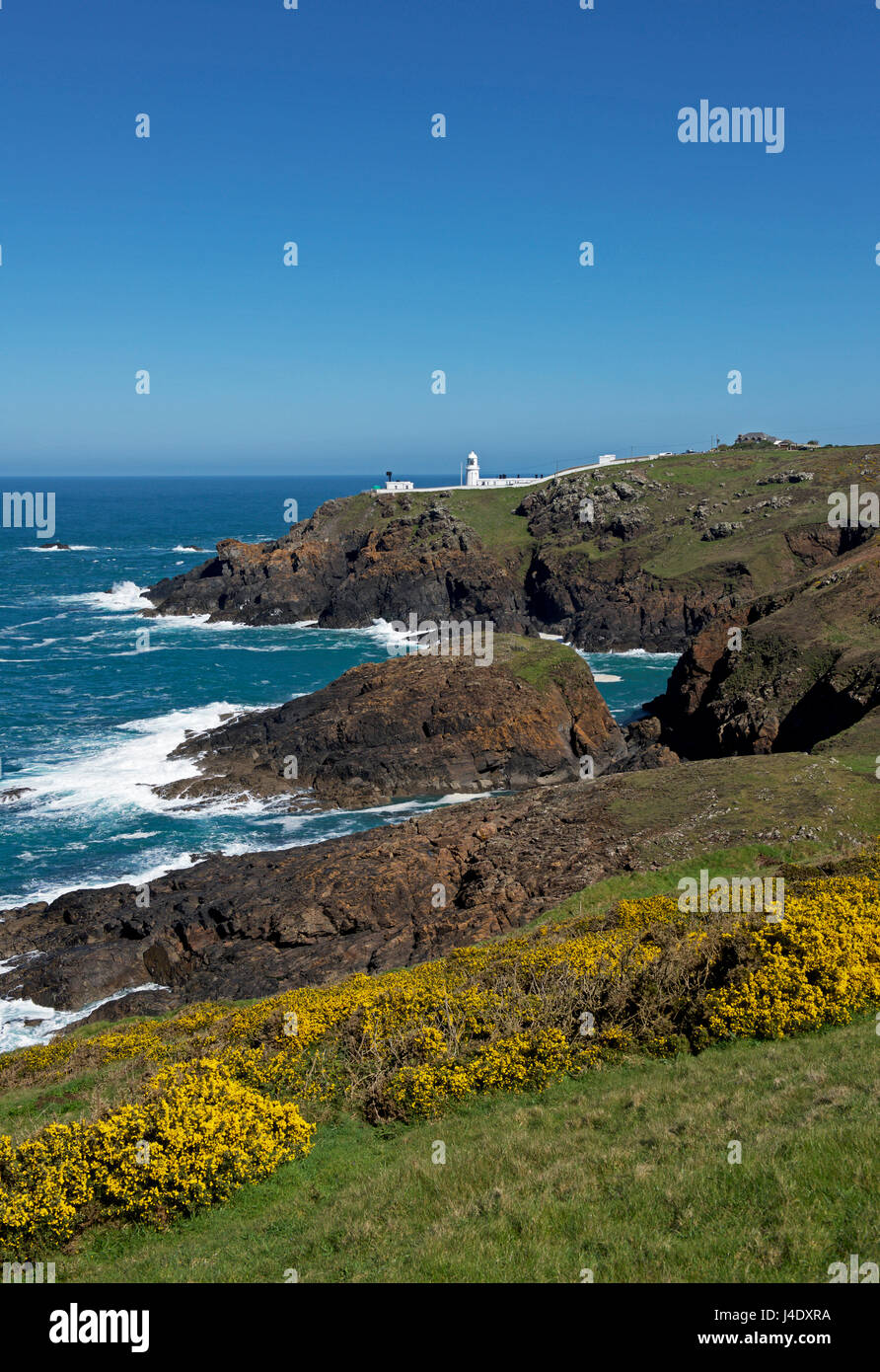 Pendeen lighthouse Stockfoto