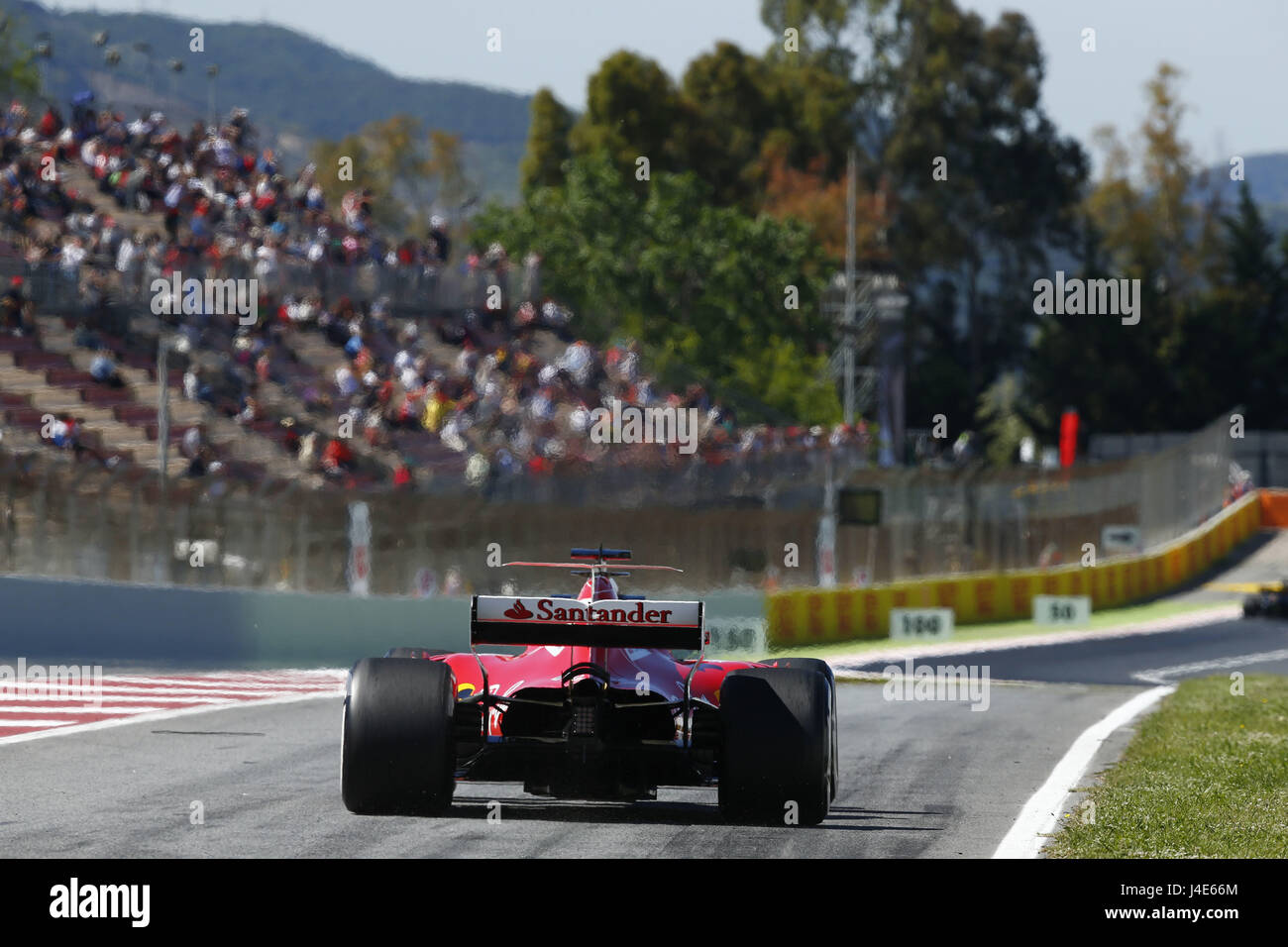 Barcelona, Spanien. 12. Mai 2017. Motorsport: FIA Formel 1 Weltmeisterschaft 2017, Grand Prix von Spanien, #5 Sebastian Vettel (GER, Scuderia Ferrari), Credit: Dpa/Alamy Live-Nachrichten Stockfoto