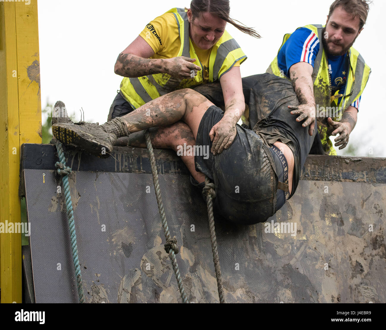 Brentwood, Essex, 13. Mai 2017; Teilnehmer beim, Nuclear Blast-Rennen, Brentwood, Essex Credit: Ian Davidson/Alamy Live News Stockfoto