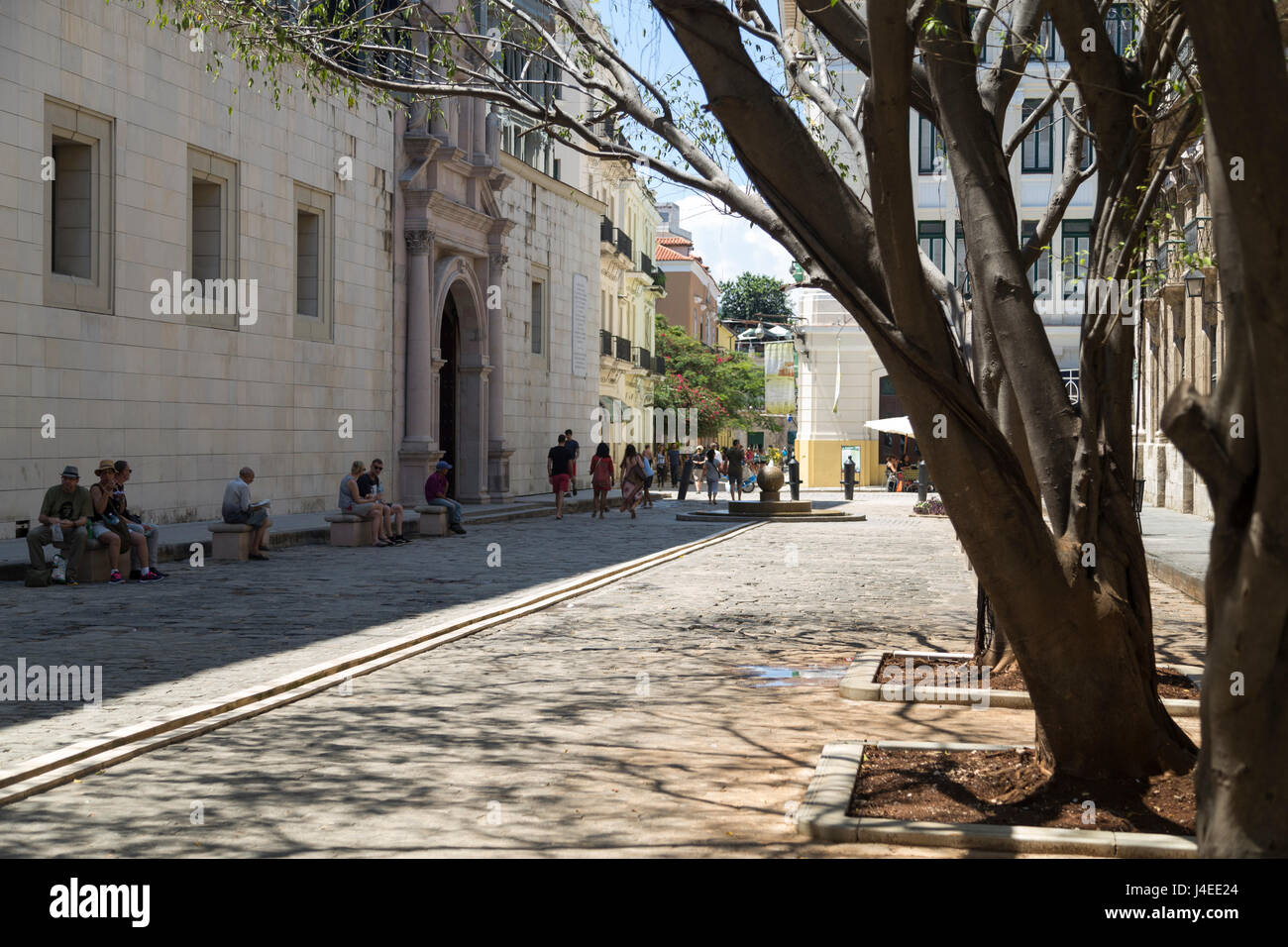 Blick auf die Altstadt Havanna, Kuba Stockfoto