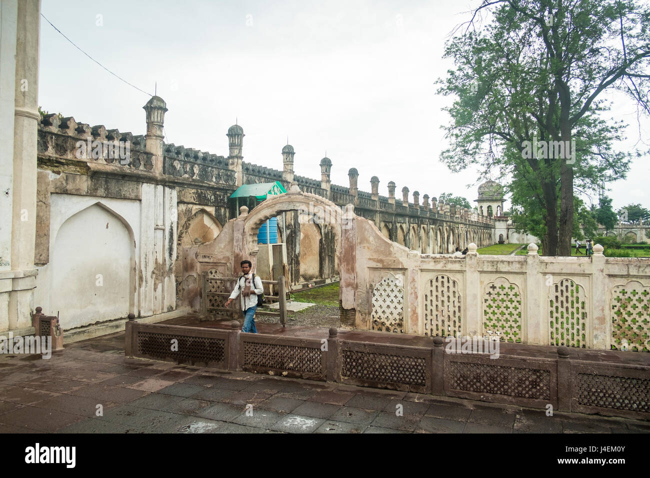 Bibi Ka Maqbara war ein Denkmal von Aurangazeb's Sohn zu seiner Mutter gewidmet. Stockfoto