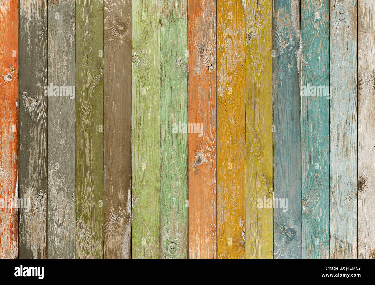 Vintage Holz Planken Hintergrundfarbe Stockfoto