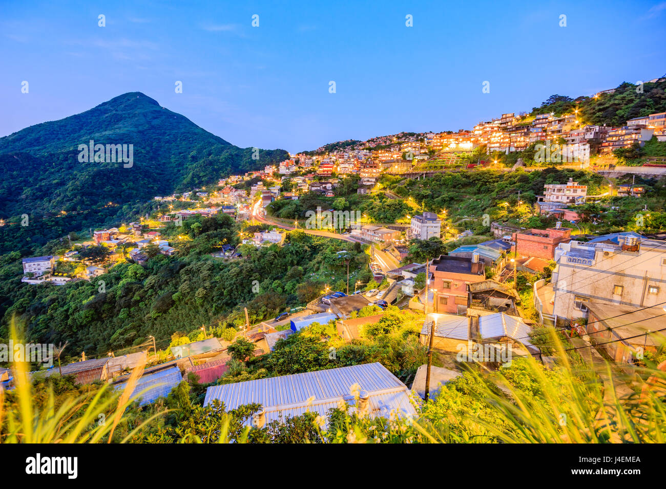 Jiufen Dorf ein Bergdorf in Taipei, Taiwan Stockfoto