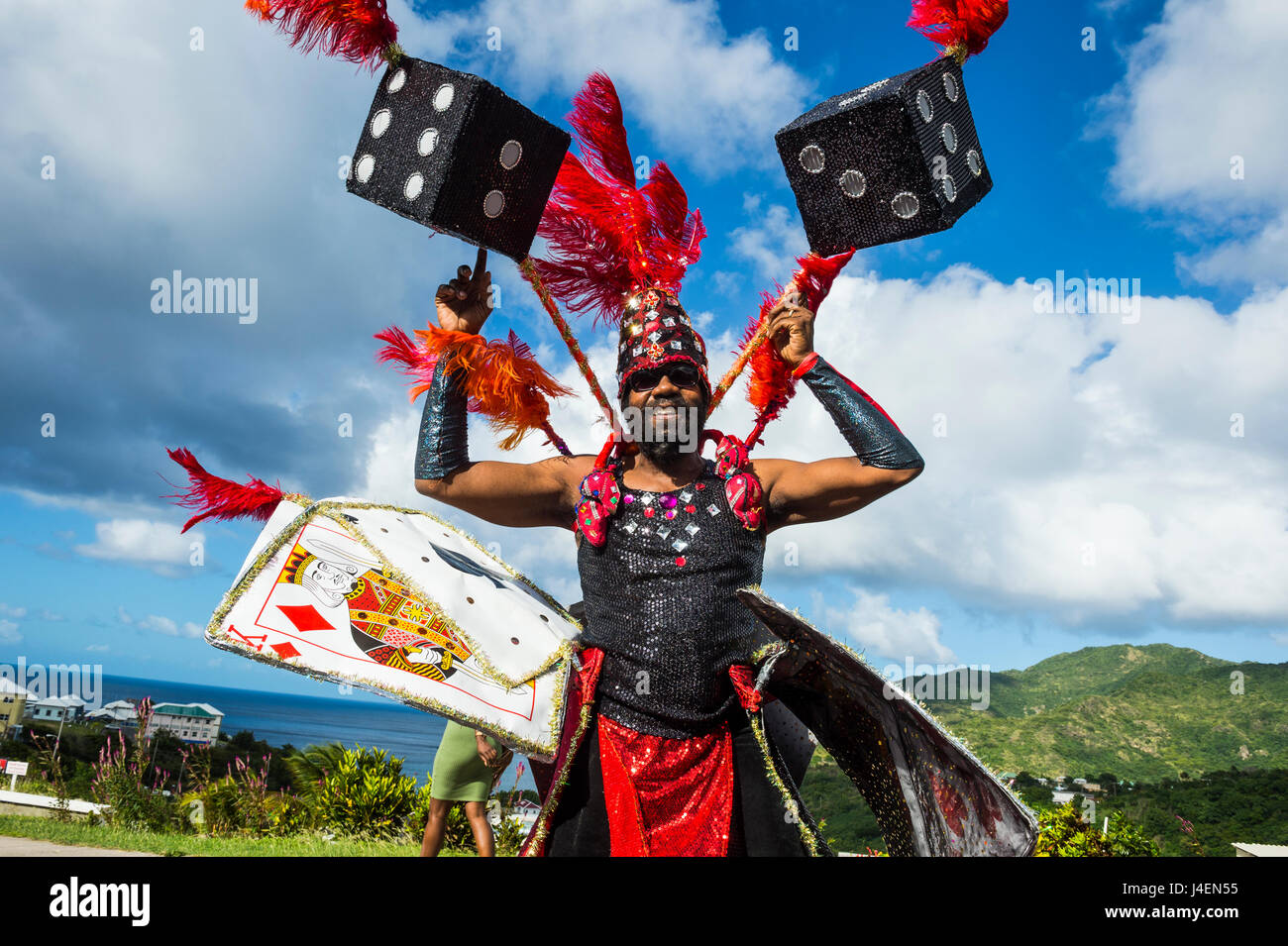 Montserrat, britisches Überseegebiet, West Indies, Karibik, Mittelamerika Stockfoto