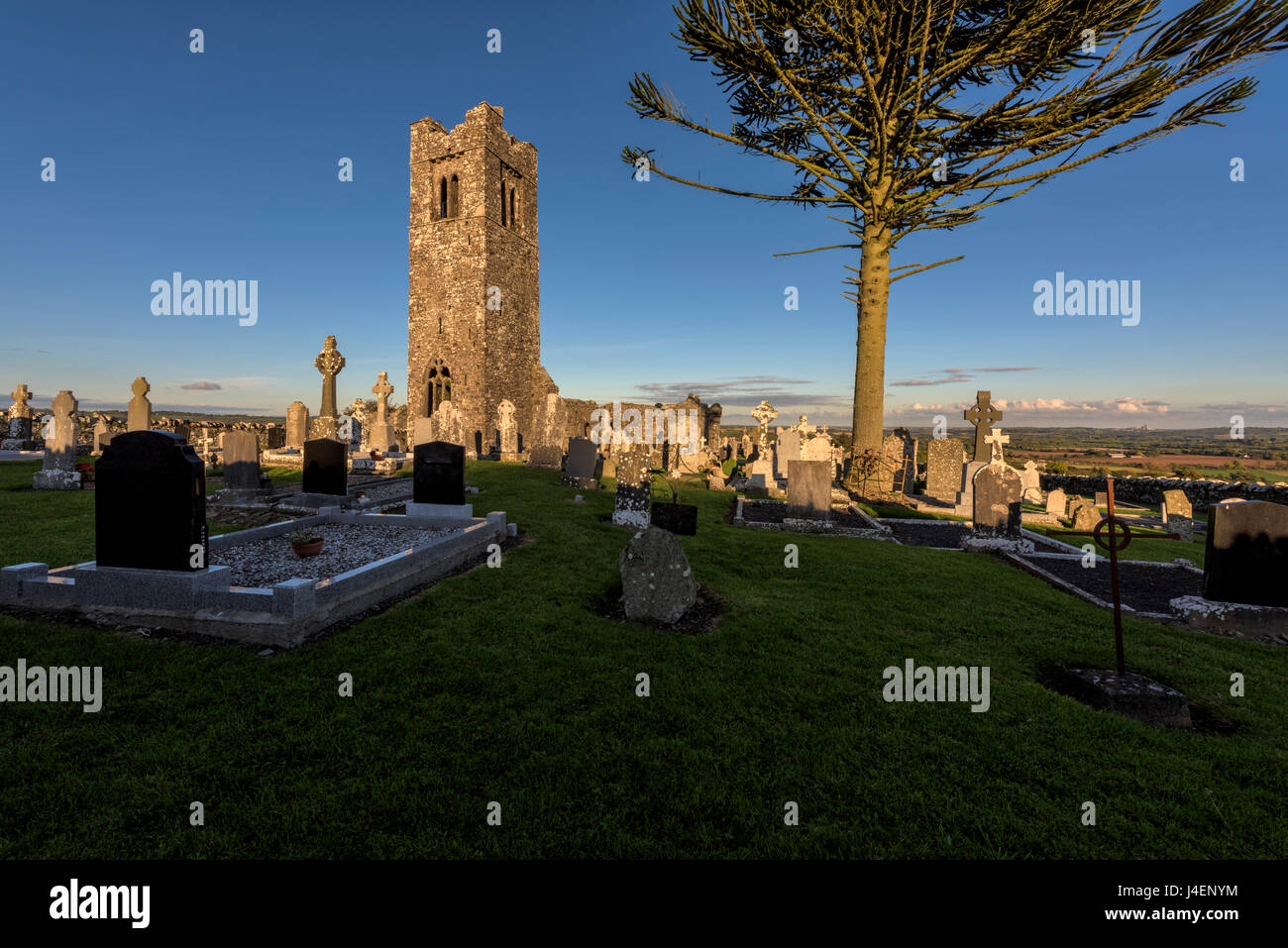 Hügel von Slane, County Meath, Leinster, Irland, Europa Stockfoto