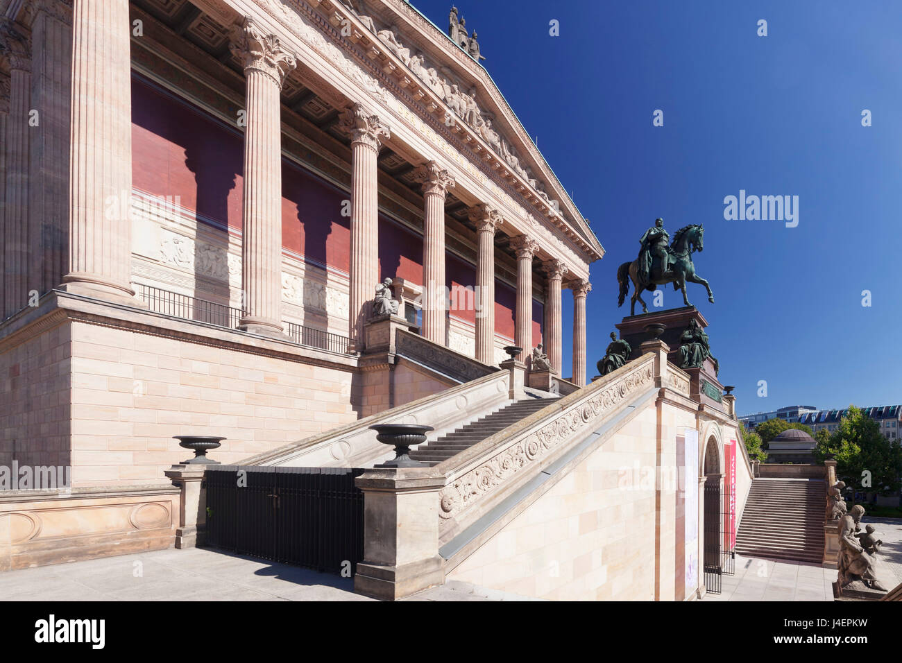 Alte Nationalgalerie (Alte Nationalgalerie), Museumsinsel, Heritge der UNESCO, Mitte, Berlin, Deutschland, Europa Stockfoto