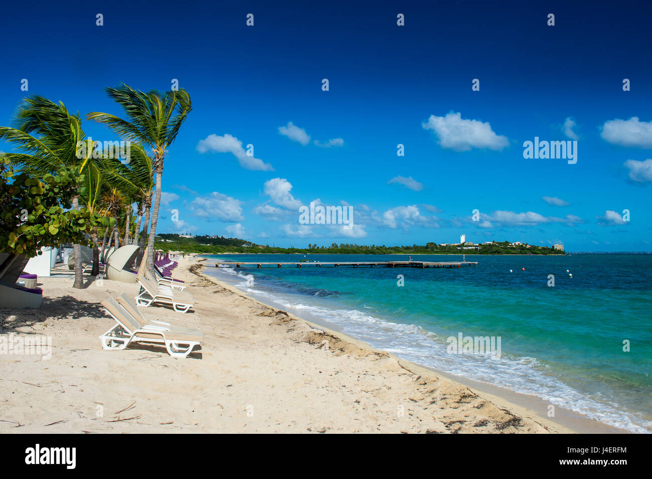 St. Martin, französischem Gebiet, West Indies, Karibik, Mittelamerika Stockfoto